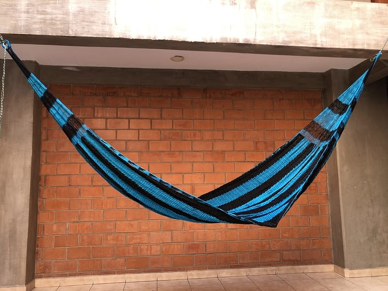 HAMACA ACAPULCO HILO DE SEDA DOBLE SIZE Hamacas Artesanales Ingalex
