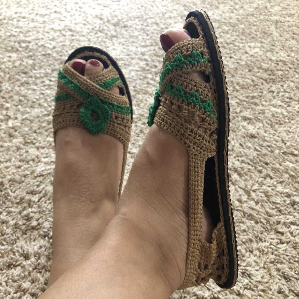 sandalias hechas a mano