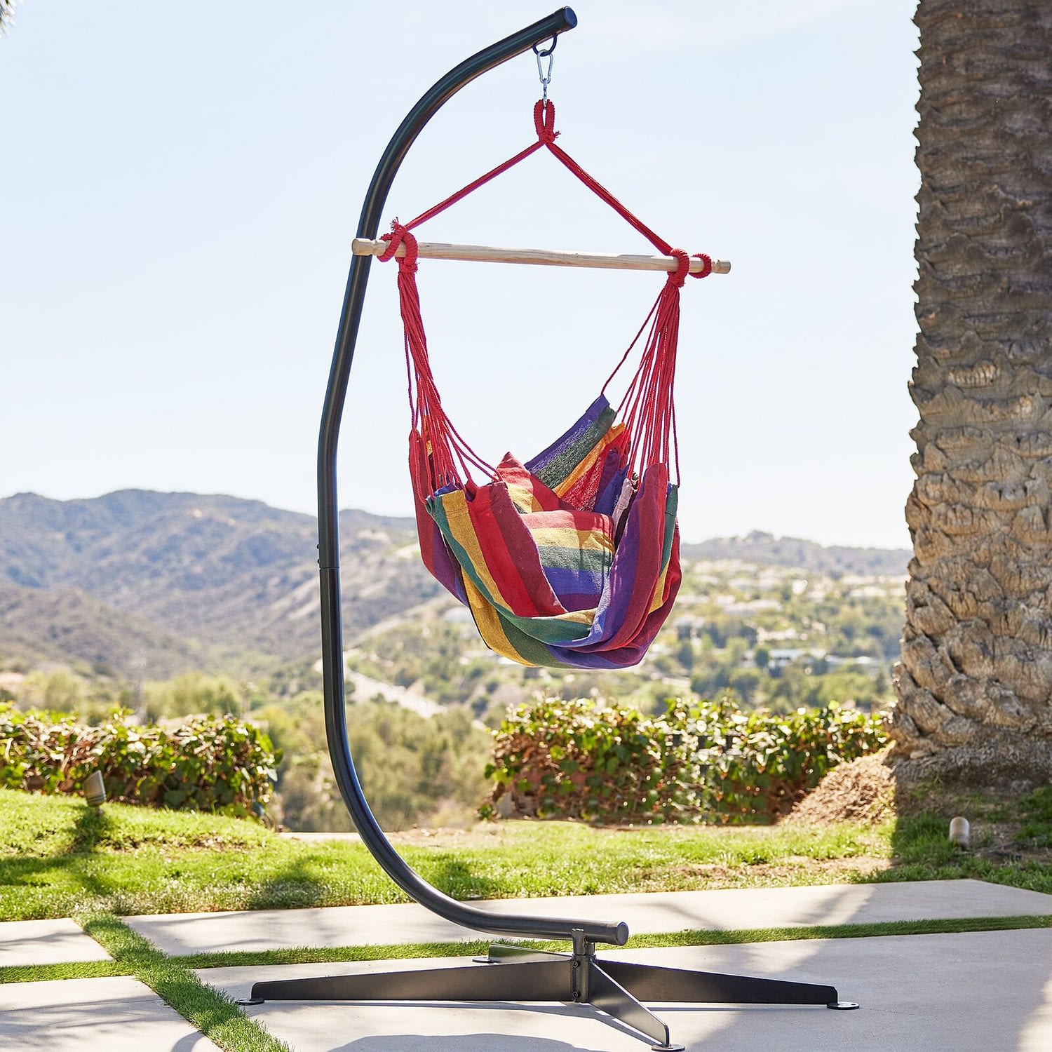 chair hammock with stand
